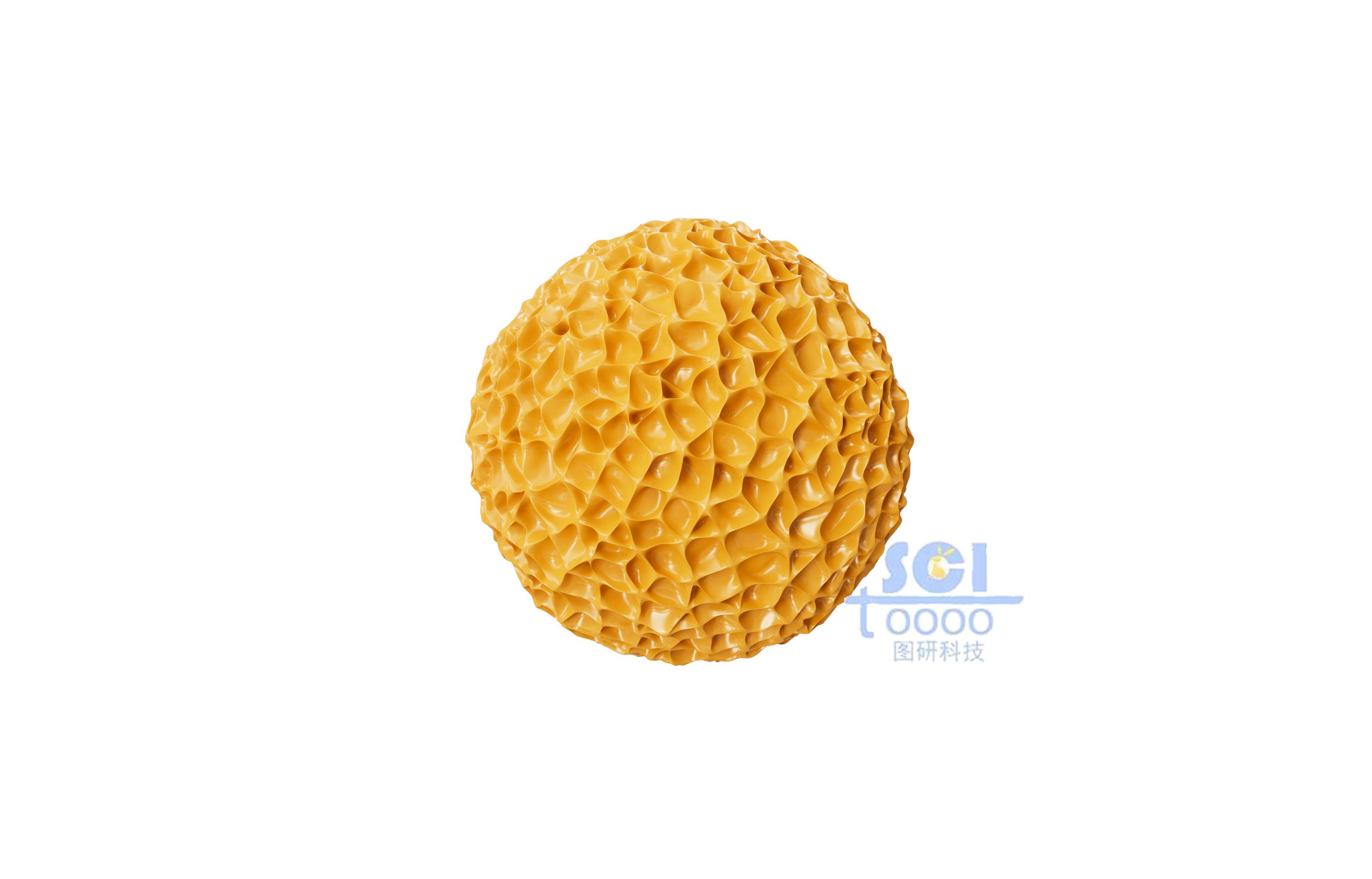 表面帶褶皺的納米球