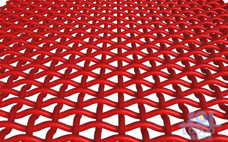 經緯編織的纖維/高分子材料